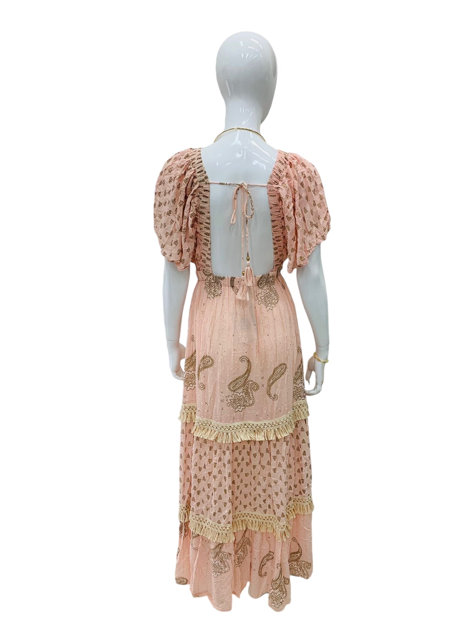 Emily Pink Long Dress. – Brazil in Miami