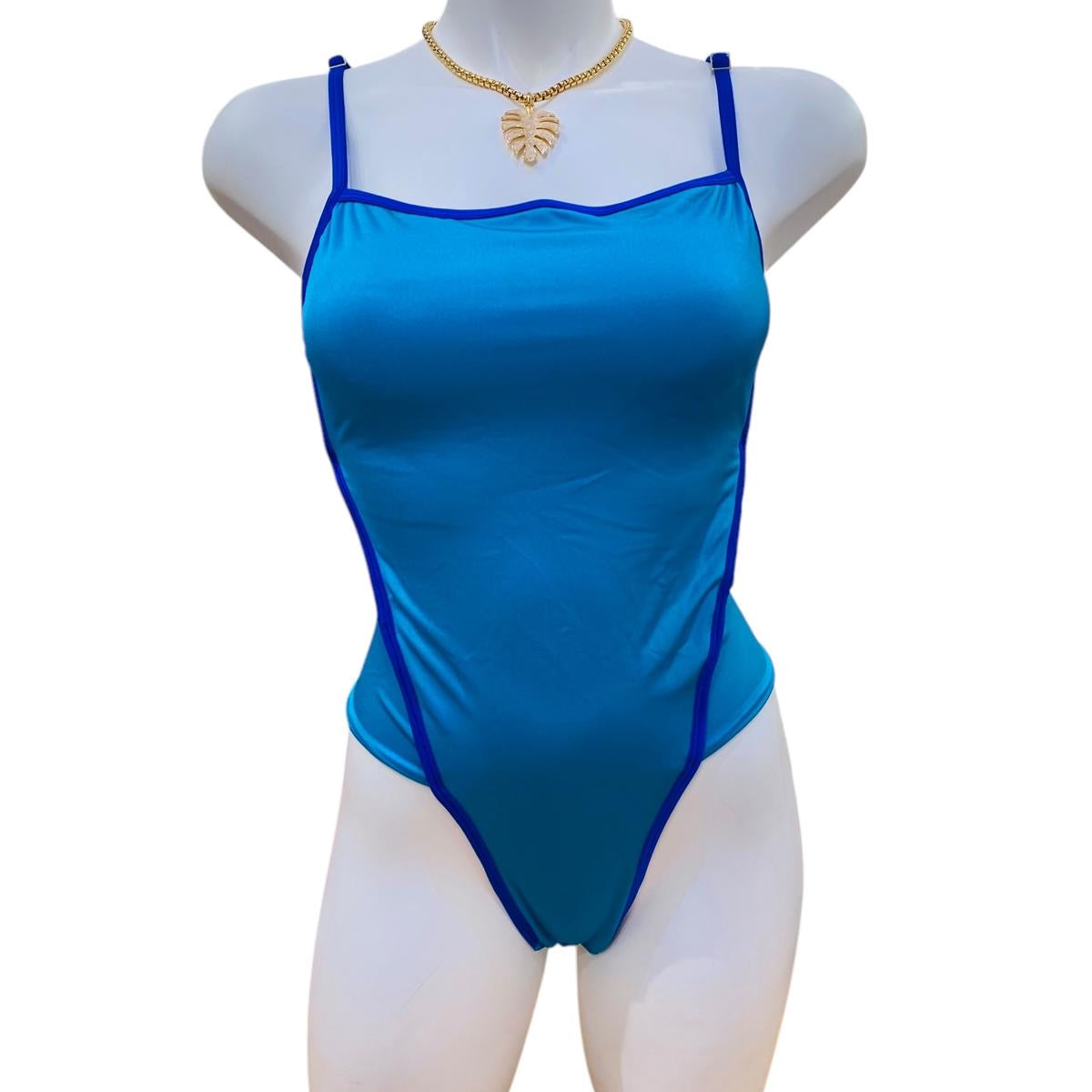 Maragogi Blue Turquoise One Piece Swimsuits. – Brazil in Miami
