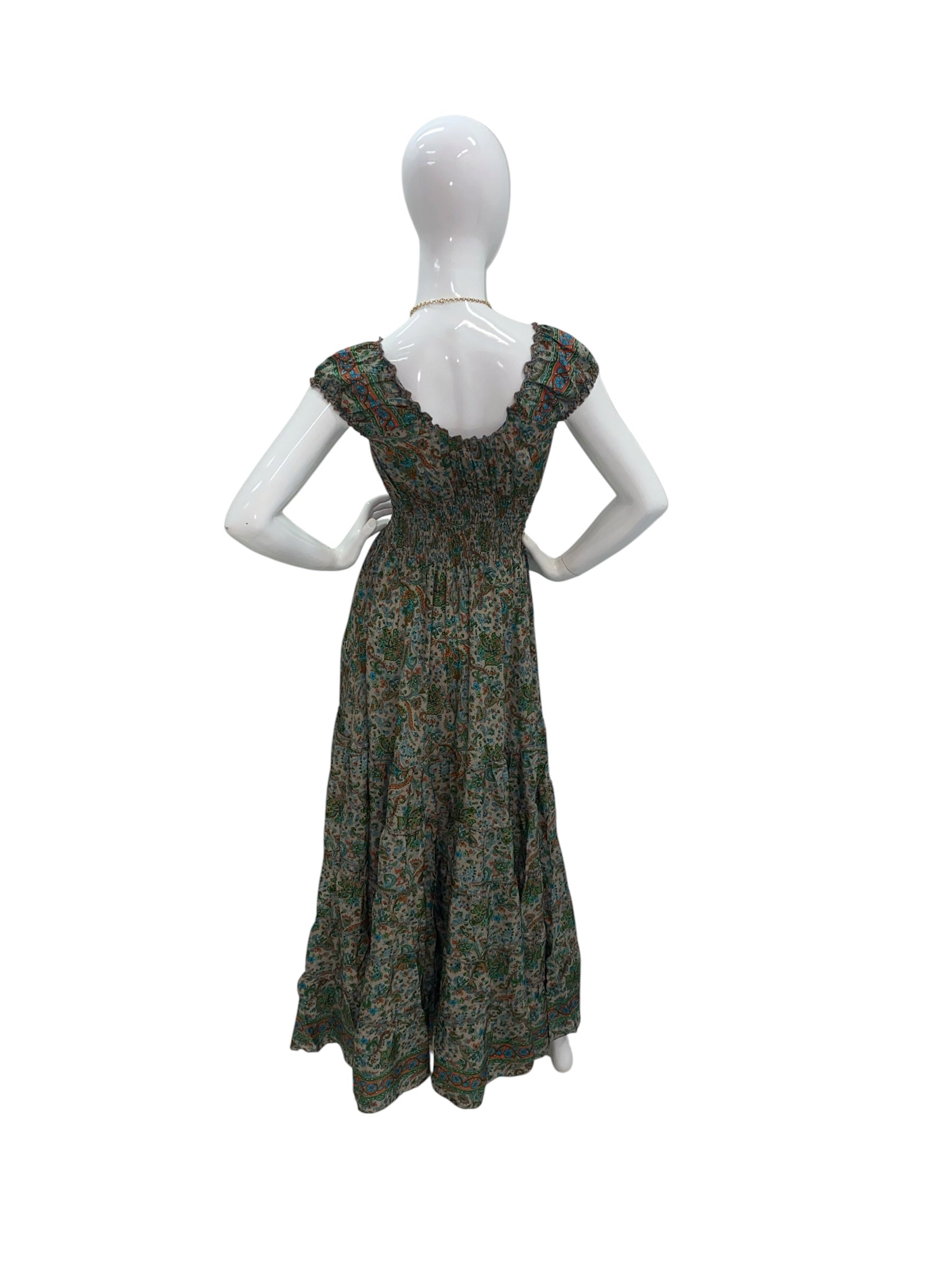 Alessia Boho Paisley Long Dress